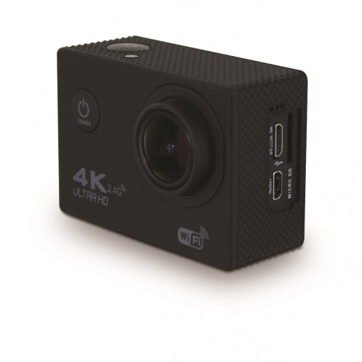 Cámara Deportiva Muvit iO Wifi HD 4K color Negro
