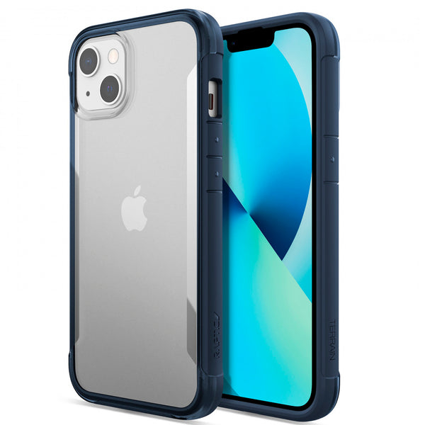 Funda Raptic Terrain para Apple iPhone 13 azul/transparente