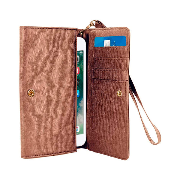 Muvit Life MLCUN0005 Funda para teléfono móvil 15,2 cm (6») Bolso Rosa Oro.