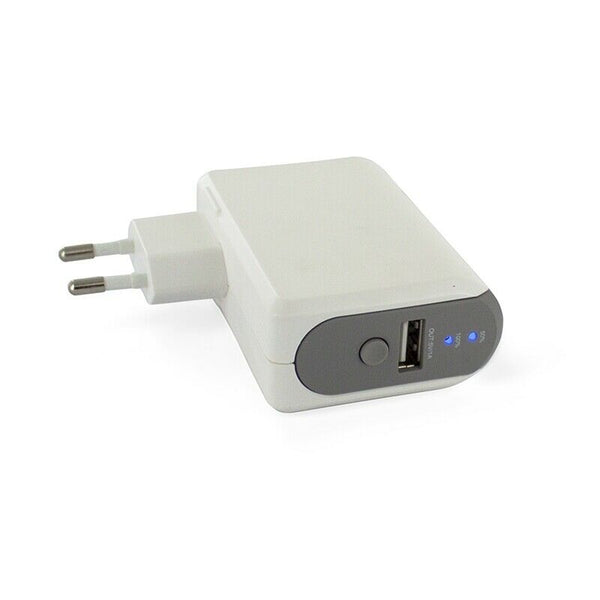 Transformador USB 1A + Batería Externa 2000mAh Muvit iO