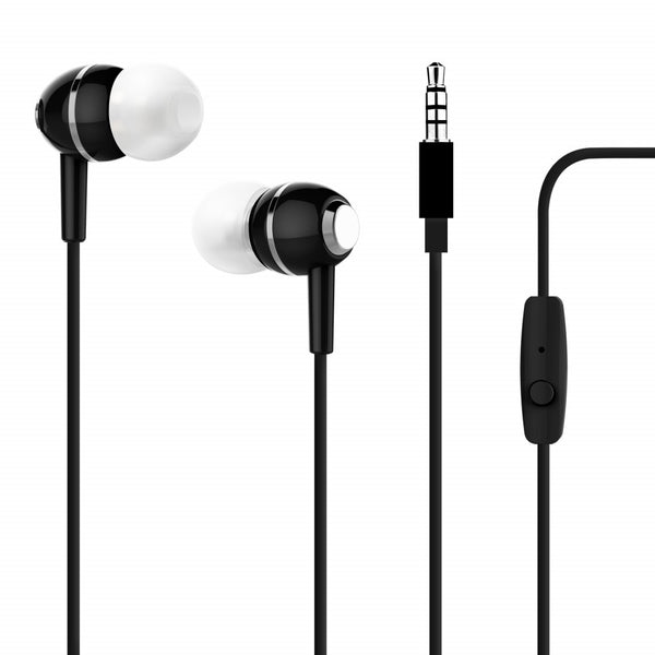 Auriculares Puro PUAE031 estéreos color Negro.
