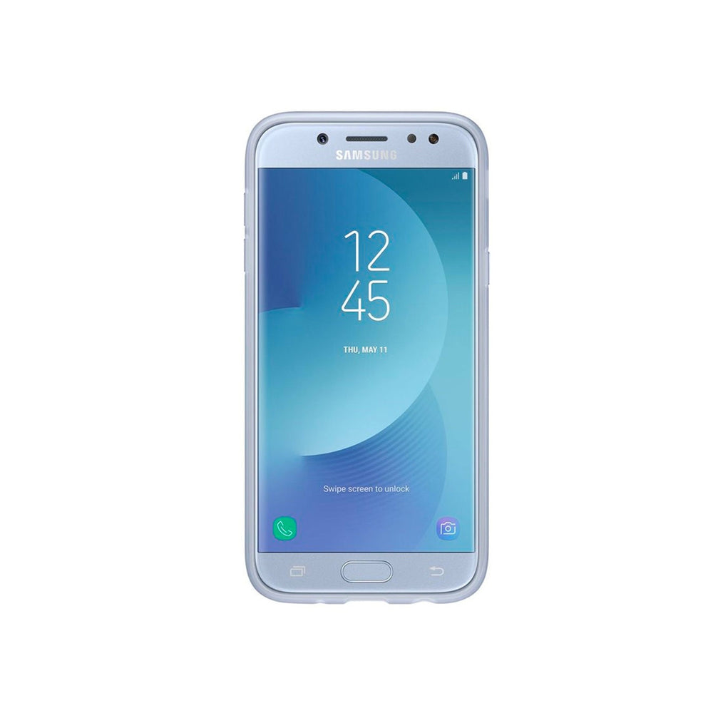 Funda original Samsung Jelly Cover para Galaxy J5 2017 color azul.