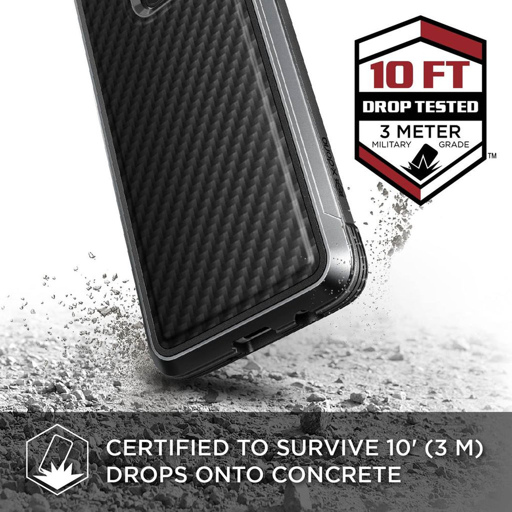 Carcasa XDoria Defense Lux para Samsung Galaxy S9 plus gris