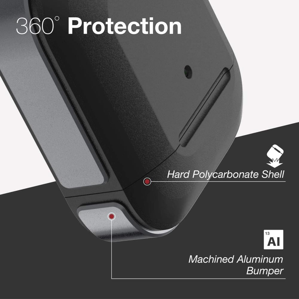 Estuche X-Doria Defense Trek para Air pods 1 y 2 negro