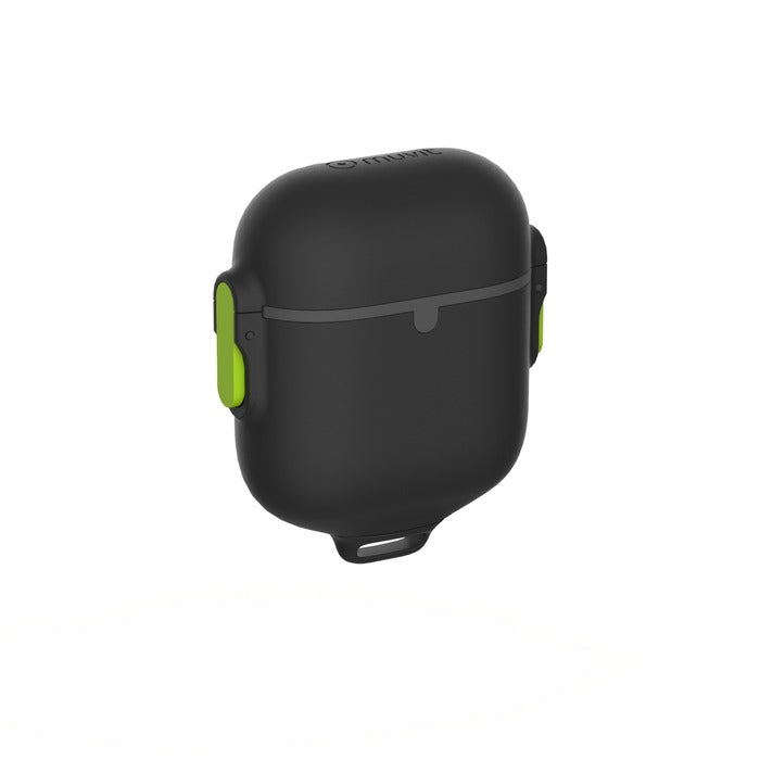 Funda Muvit Active para Air Pods resistente al agua (series 1 y 2) Negro.