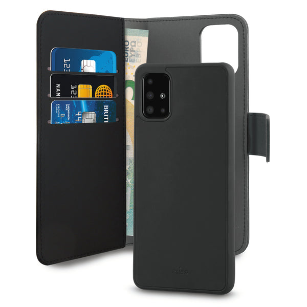 Funda Puro Piel Eco para Samsung Galaxy A51 + funda extraíble magnética.
