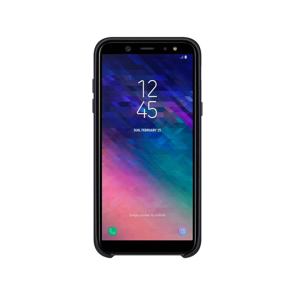 Funda original Samsung Dual Layer para Galaxy A6 2018 color negro