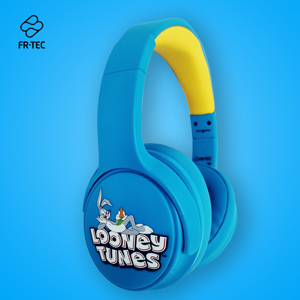 Auriculares FR-TEC Wireless Looney Tunes para niños Azules