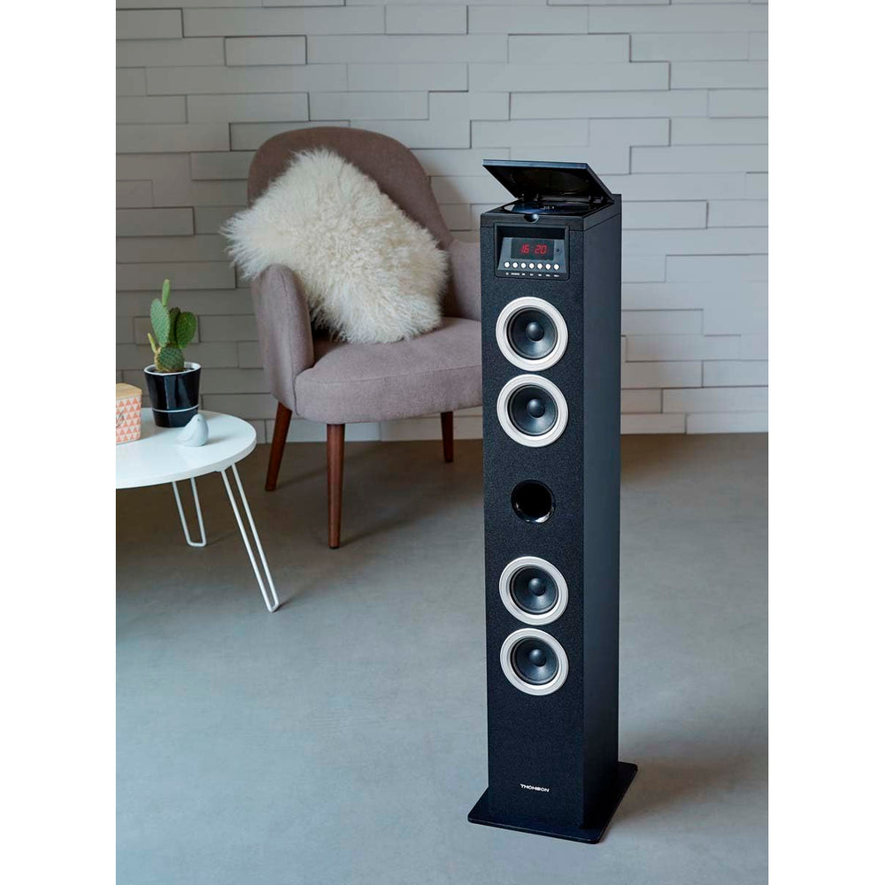 Torre Multimedia THOMSON DS120CD Reproductor de CD, Bluetooth USB-SD