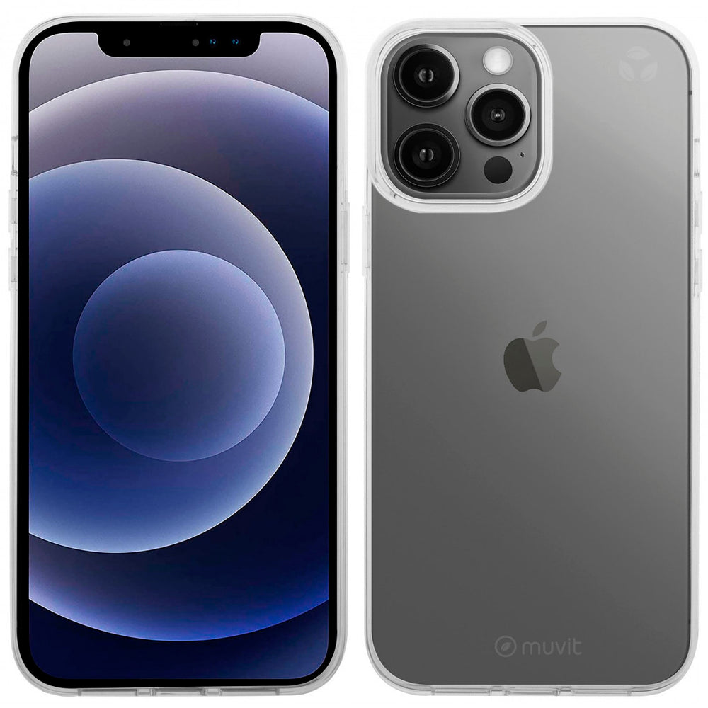Funda Muvit for Change para Apple iPhone 13 Pro recycletek transparente