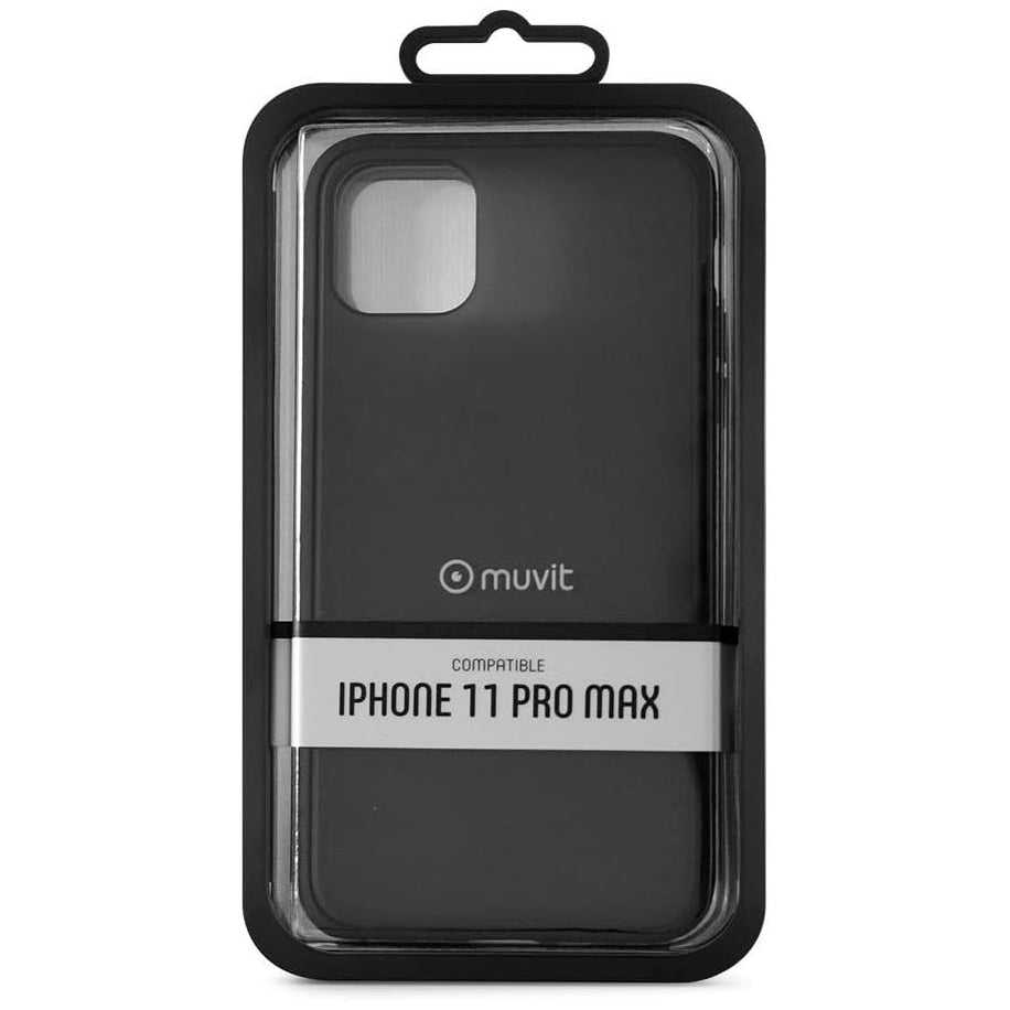 Carcasa Muvit Smoky Edition para Apple iPhone 11 Pro Max negra