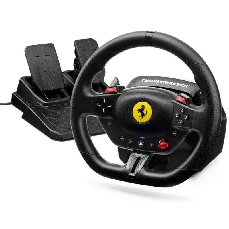 Volante + Pedales de carreras Thrustmaster T98-P FERRARI 296 GTB PS5/PS4/PC