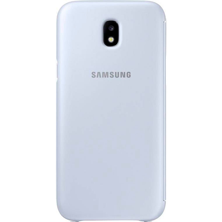 Funda original Samsung Wallet Cover para Samsung Galaxy J5 2017 Billetera Azul