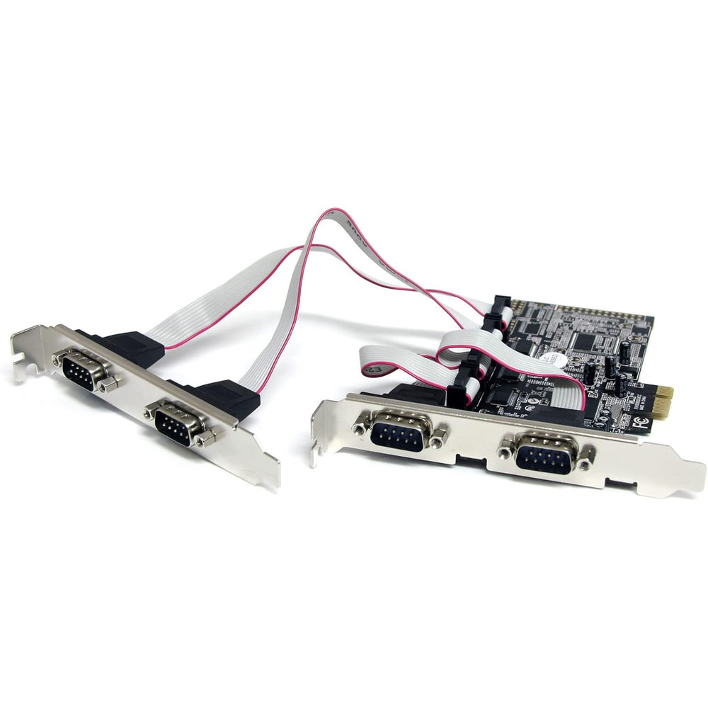 Tarjeta serie StarTech PEX4S553 PCIe Serie puertos RS232 128 kbps *SOLO tiene 3*