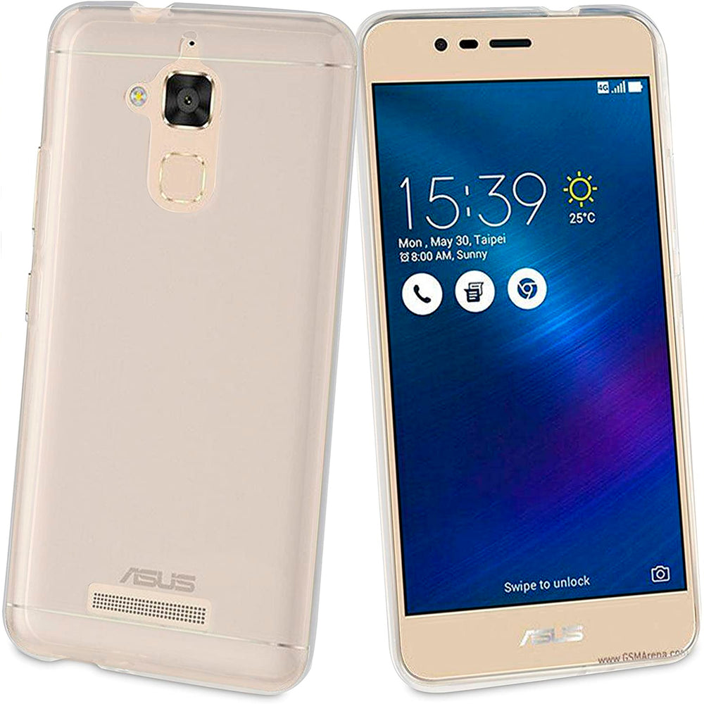 Funda Muvit Cristal Soft para ASUS Zenfone 3 MAX(ZC520TL) 5,2» Transparente.