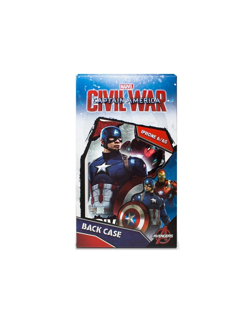 Carcasa TPU iPhone 6 / 6s Licencia Marvel Civil War