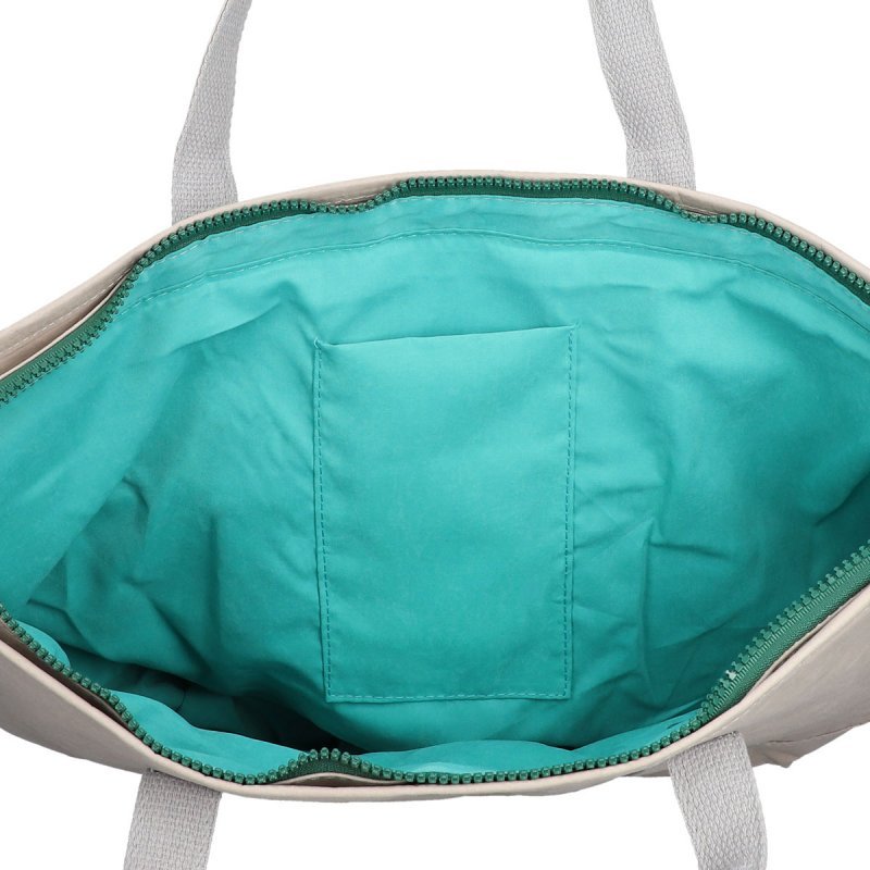 Ksix Bolso Shopping Bag Eco Kraft Gris