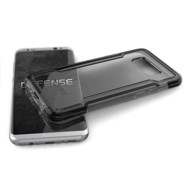 Carcasa XDoria Defense Clear para Samsung Galaxy S8+ transparente.