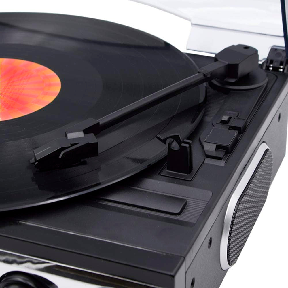 Tocadiscos Vintage Lauson CL-145 Giradiscos Vinilo USB grabador Usado