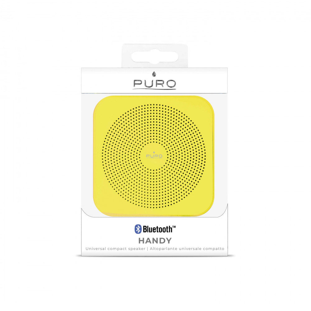 Altavoz Bluetooth Puro V4.0 handy amarillo