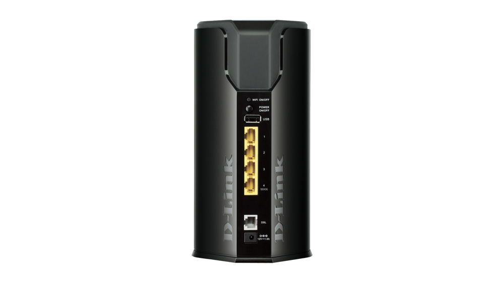 ADSL2 + Gigabit Cloud Router D-Link DSL-2770L N300 4pxGB myDlink Usado.