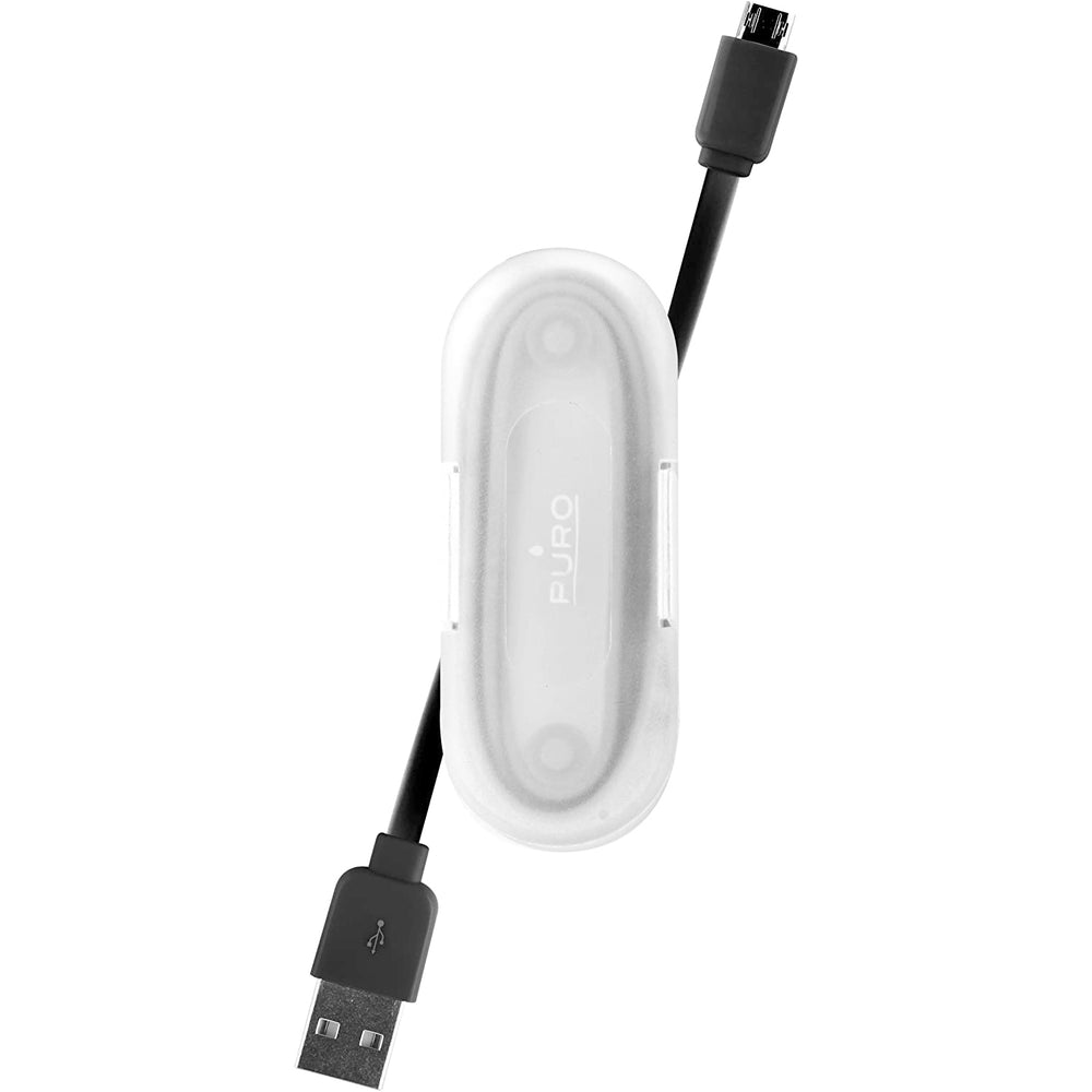 Cable Puro carga y sincronización USB y Micro USB reversible 1m.