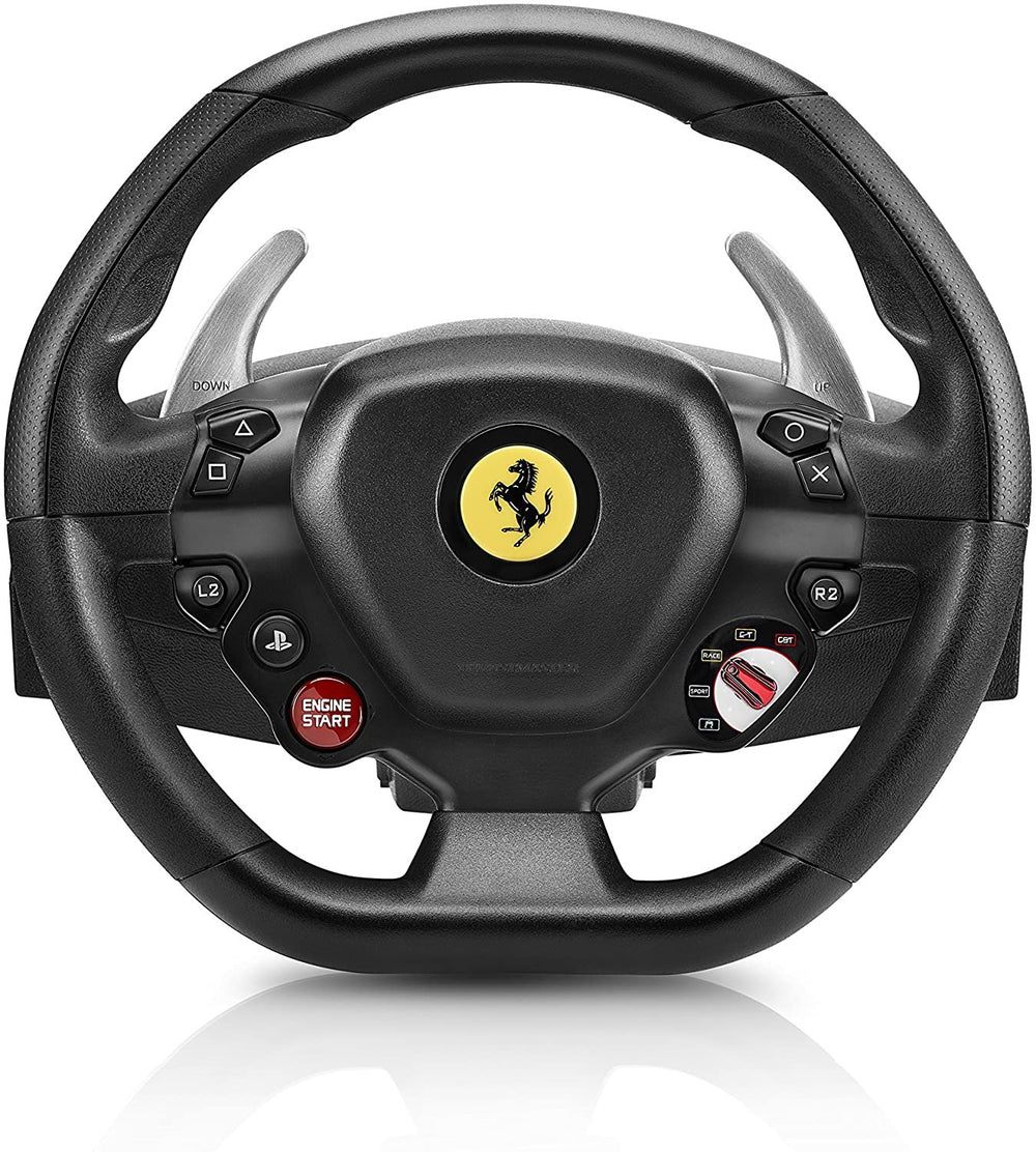 Volante Thrustmaster T80 RW Ferrari 488 GTB PC/PS4 con pedales Usado