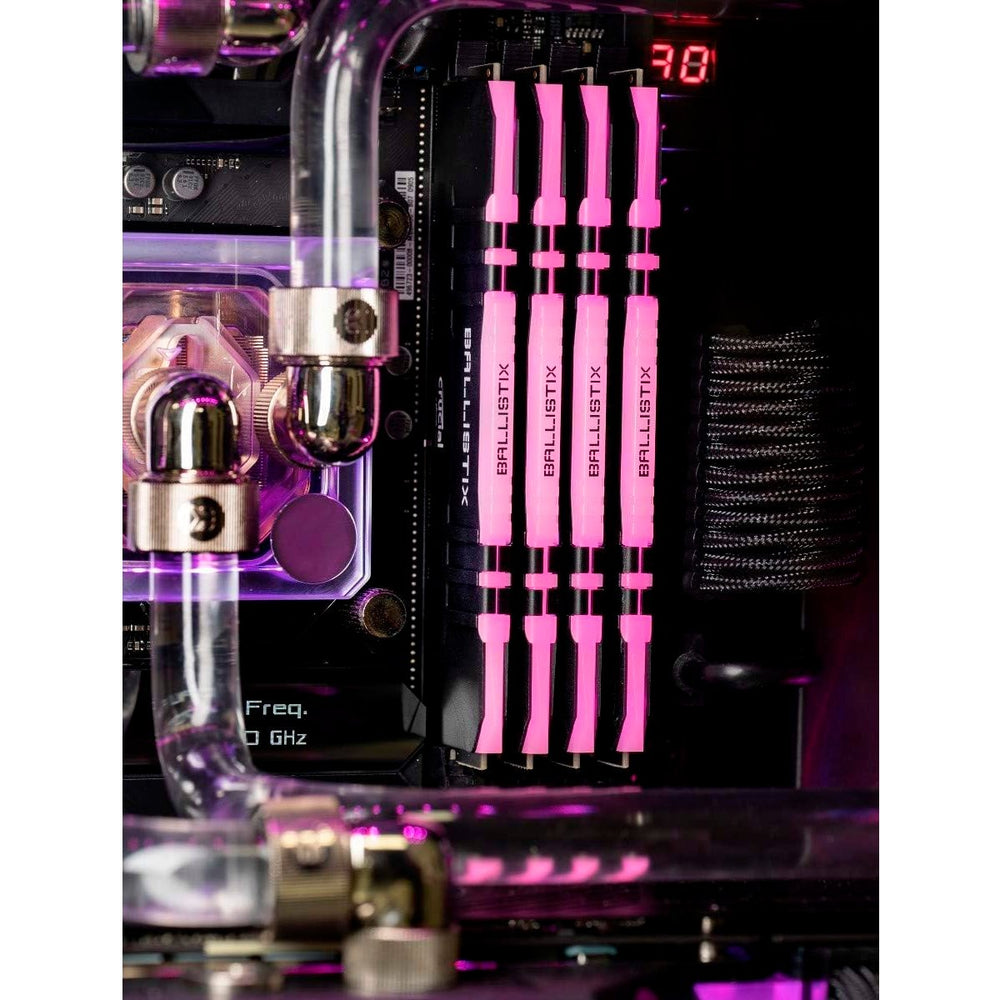 Memoria Crucial Ballistix Black RGB DDR4 3600Mhz 1x8GB CL16 Negra *
