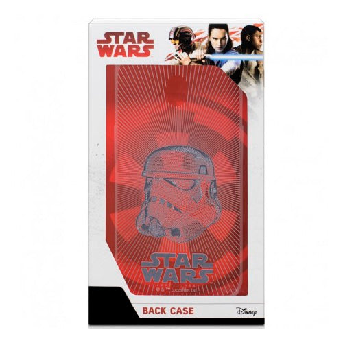 Funda Disney Star Wars Stormtrooper para Samsung Galaxy J7 2017 Transparente.
