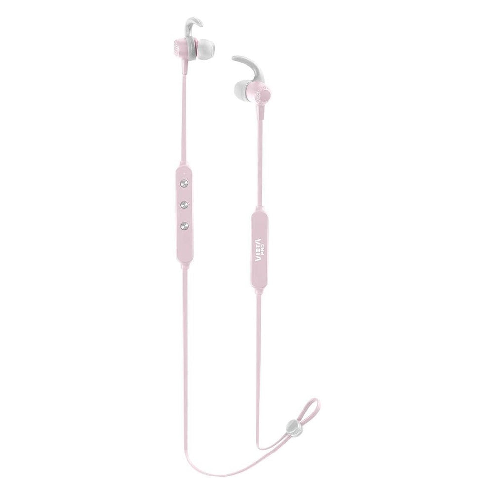Auriculares deportivos Vieta Pro VHP-SB430 Libero Bluetooth radio FM rosa Usado