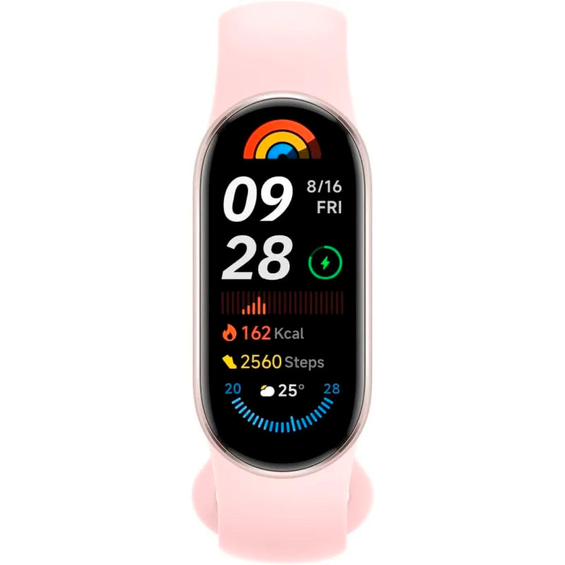 Pulsera de Actividad Xiaomi Smart Band 9 AMOLED Rosa Místico Usada *Pant.rayada*