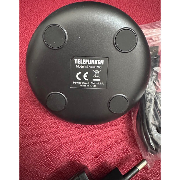 Base de carga original Telefunken para Telefunken S740/S760 + cargador