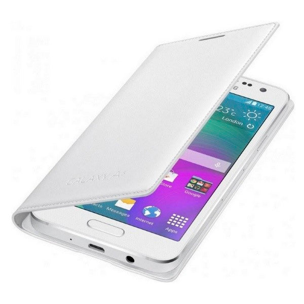 Funda flip cover original Samsung para Samsung Galaxy A3 blanca