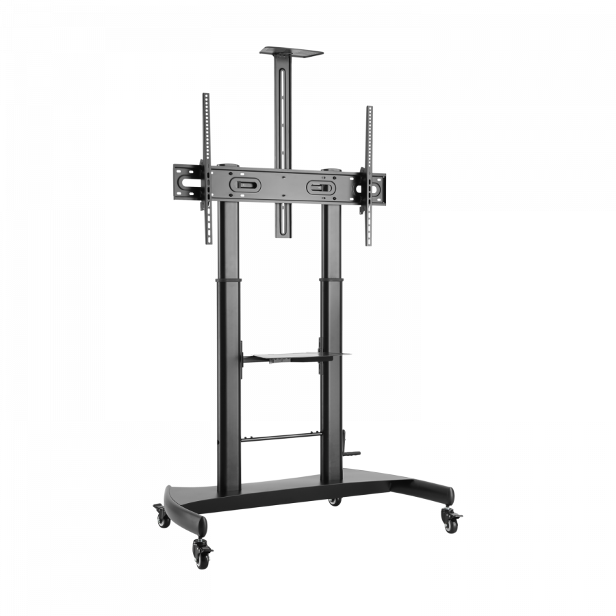 Soporte V7 de suelo para televisiones de altura ajustable TVCART2
