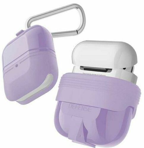 Estuche X-Doria Defense Journey para Air pods 1 y 2 purpura.