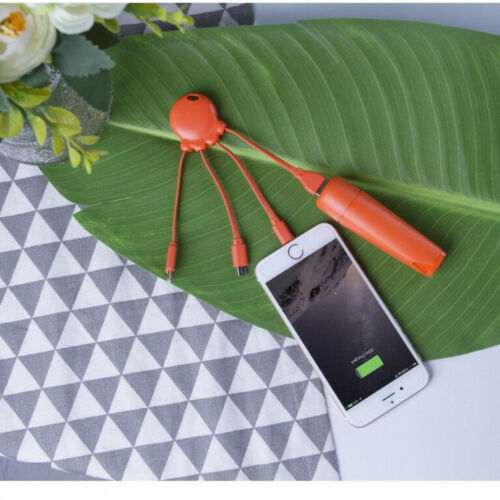Batería portátil POWERBANK 2600 mAh+cable de carga compatible todos los móviles
