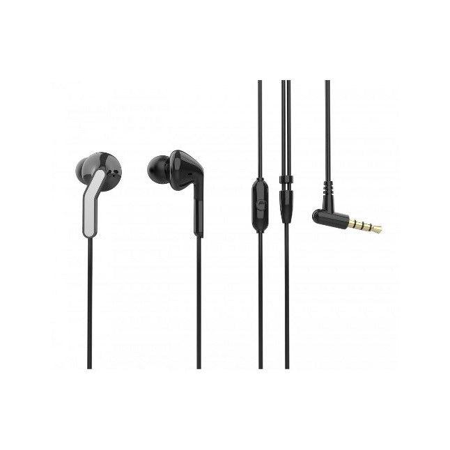 Auriculares Muvit estereo SEU 3.5mm negros