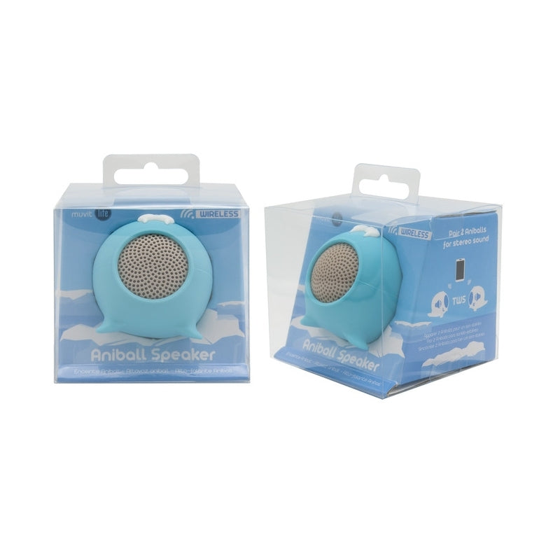 Altavoz Wireless Muvit Life Leon marino color azul (NUEVO).