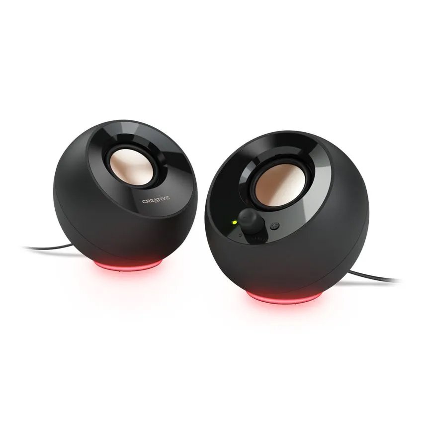 Conjunto de Altavoces Creative Pebble SE 2.0 BK w/RGB