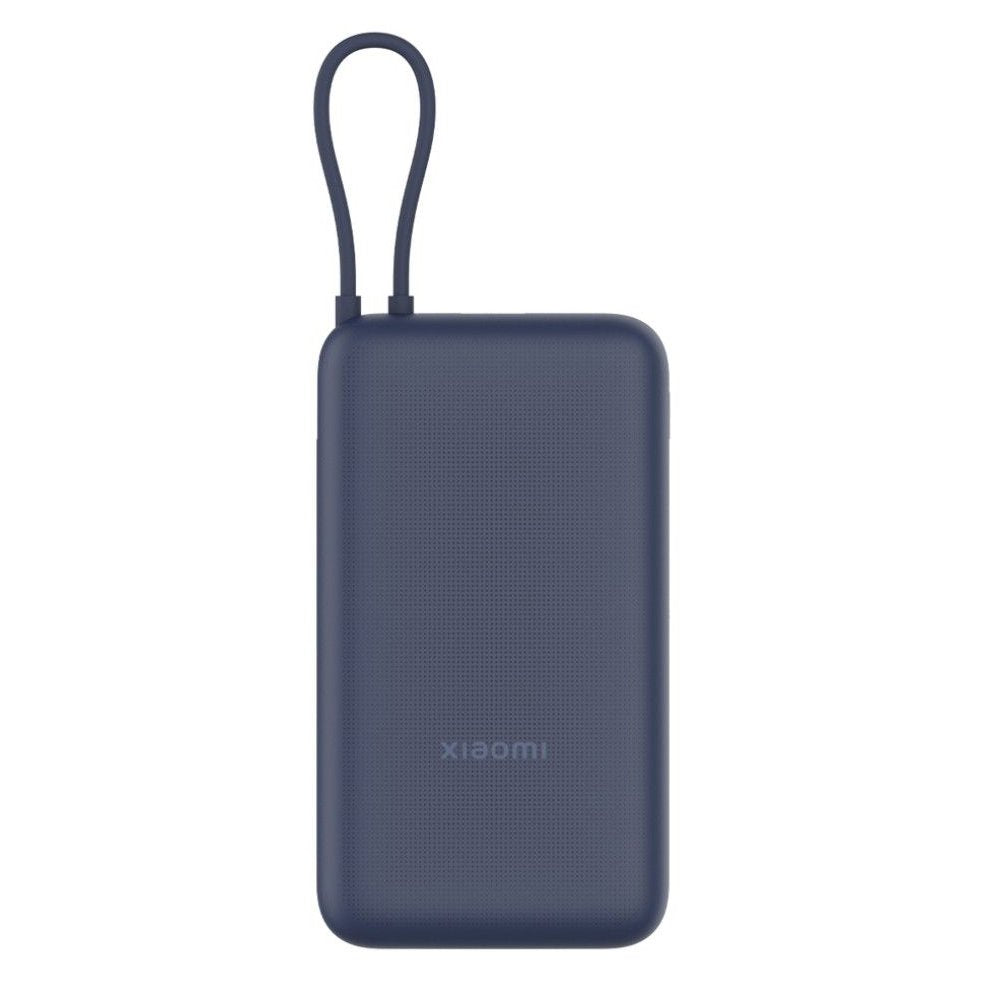 Power Bank Xiaomi 33W 20000mAh Cable Integrado Azul Usada