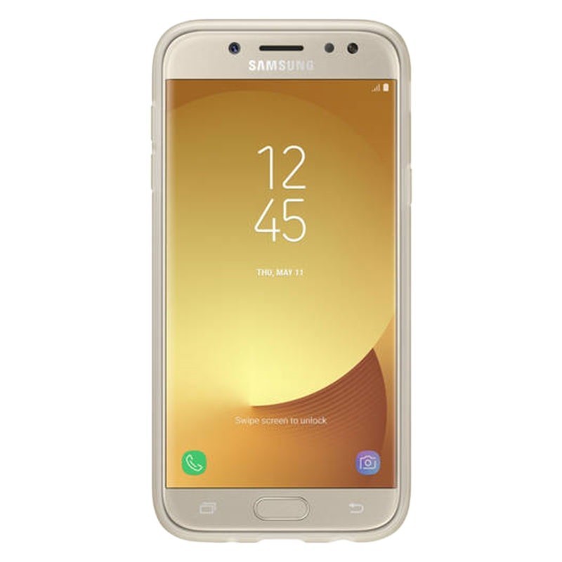 Funda original Samsung Dual Layer para Samsung Galaxy J3 2017 color dorado