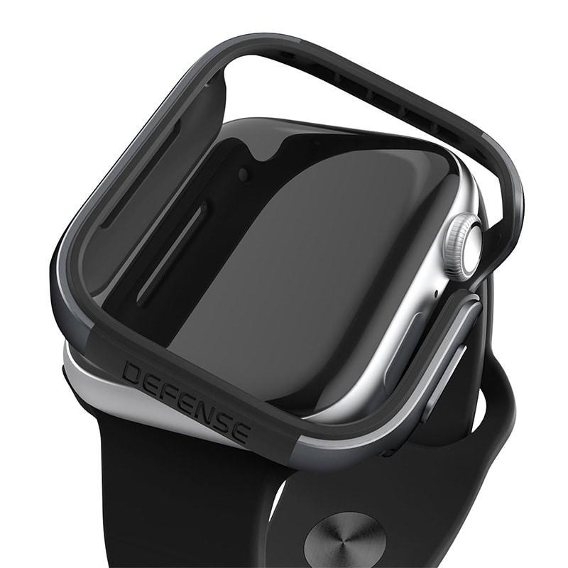 Funda protectora X-Doria Defense Edge para Apple Watch de 40 mm negro.