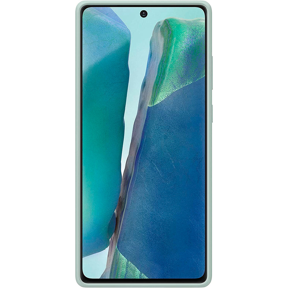 Funda original Samsung de silicona para Samsung Galaxy Note 20 verde (NUEVO)