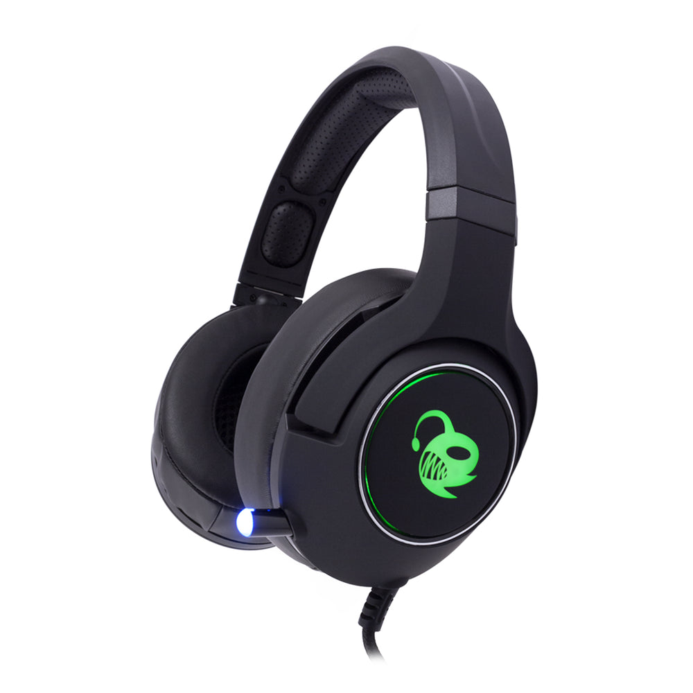 Auriculares CoolBox DeepChroma DG-AUR-02PRO con micrófono e iluminación RGB