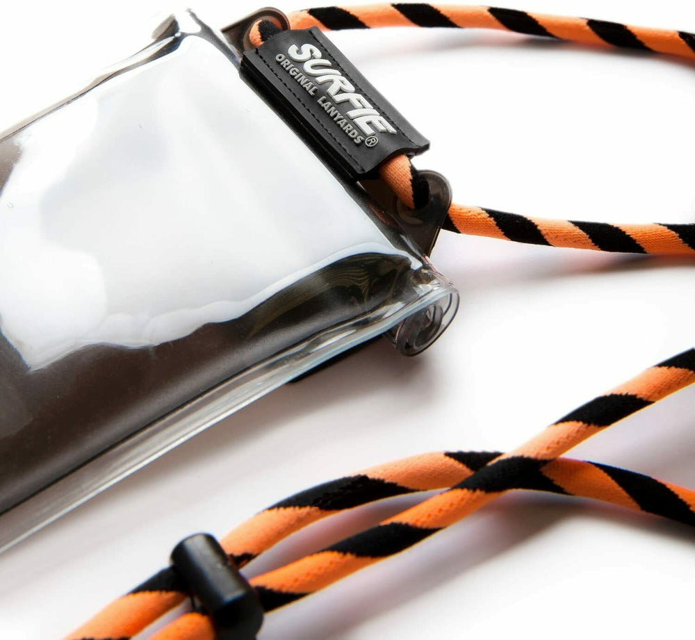 Funda Impermeable para Smartphone Original Lanyards Surfie Pro 5» naranja/negro