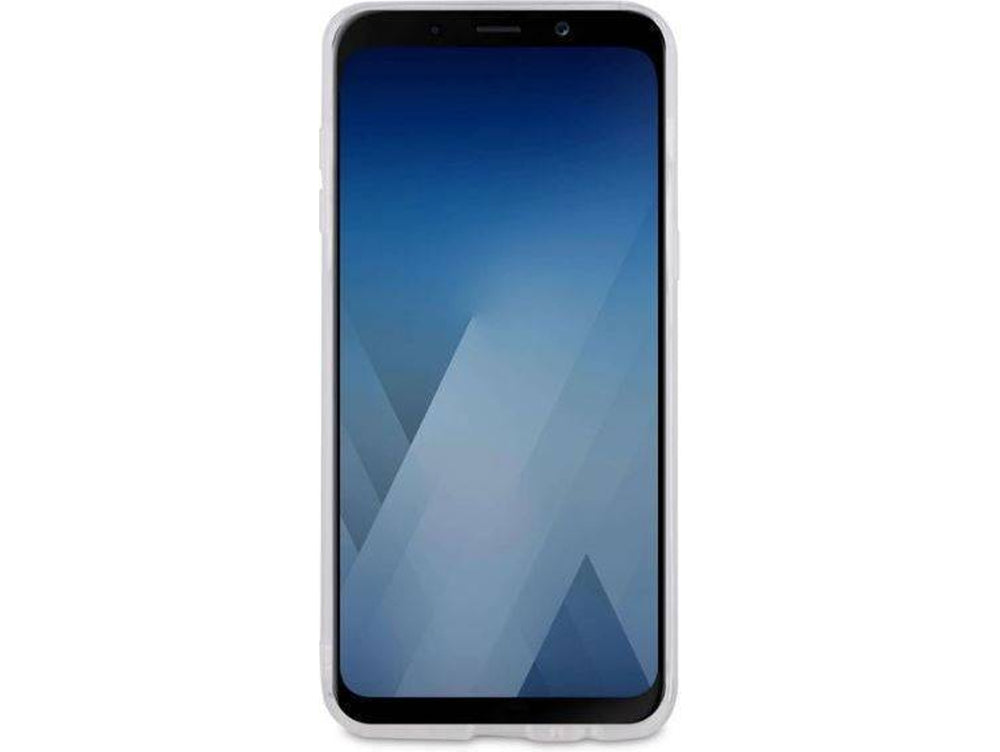Carcasa Muvit Cristal Soft para Samsung Galaxy A8 (2018) transparente.