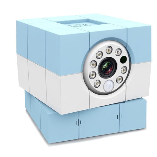 Cámara de vigilancia Amaryllo iBaby Plus HD azul.