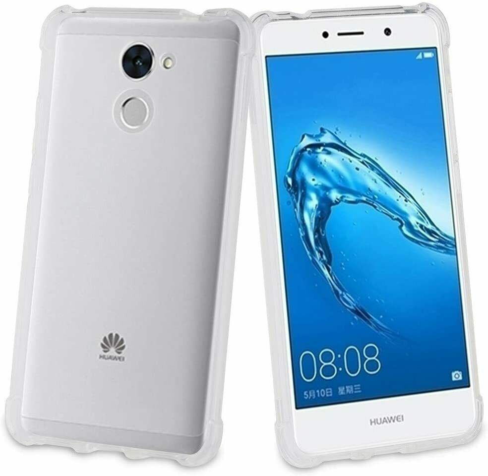 Funda Muvit Pro Tipo TPU Shockproof para Huawei Y7 transparente.