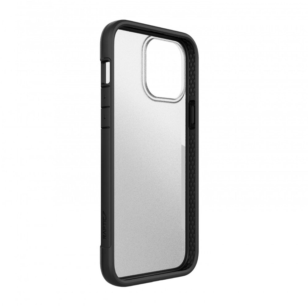 Funda Raptic Terrain para Apple iPhone 13 Pro Max negra/transparente