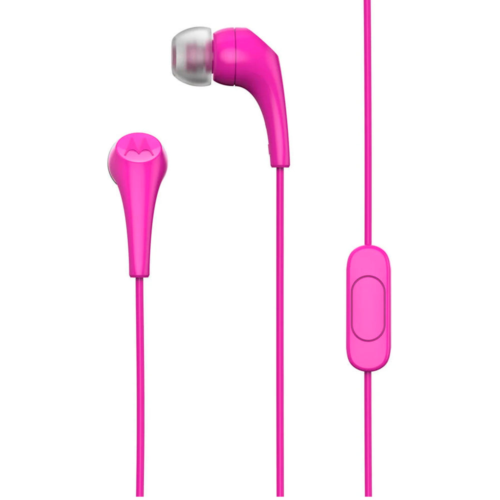 Auriculares Motorola Earbuds 2 color rosa